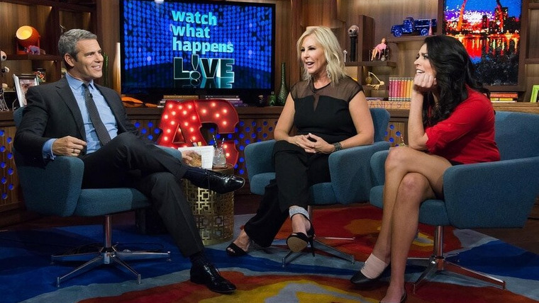 Watch What Happens Live — s12e161 — Cecily Strong & Vicki Gunvalson