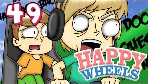 ПьюДиПай — s03e268 — EARTHQUAKE! - Happy Wheels - Part 49