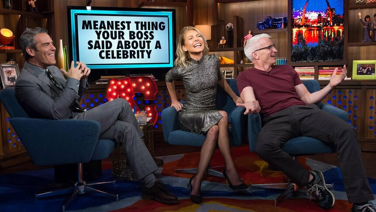 Watch What Happens Live — s13e195 — Kelly Ripa & Anderson Cooper