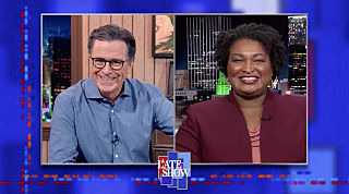 The Late Show with Stephen Colbert — s2020e140 — Stacey Abrams, Thomas Middleditch