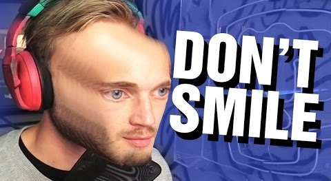 PewDiePie — s07e380 — TRY NOT TO SMILE CHALLENGE #1