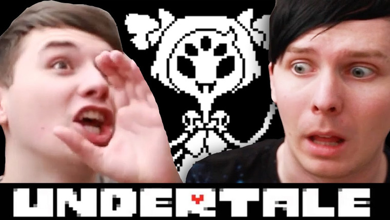 Dan and Phil — s03e39 — SCARY SPIDER ATTACK - Dan and Phil play: Undertale #7