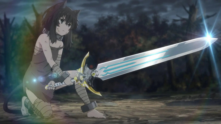 О моём перерождении в меч — s01e01 — Catgirl Meets Sword