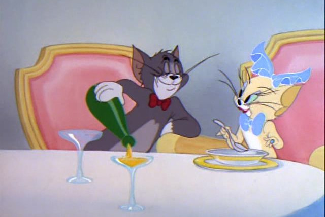 Том и Джерри — s01e18 — The Mouse Comes to Dinner
