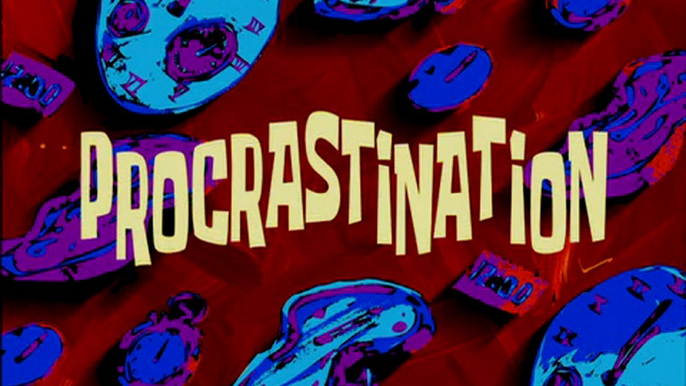 SpongeBob SquarePants — s02e32 — Procrastination