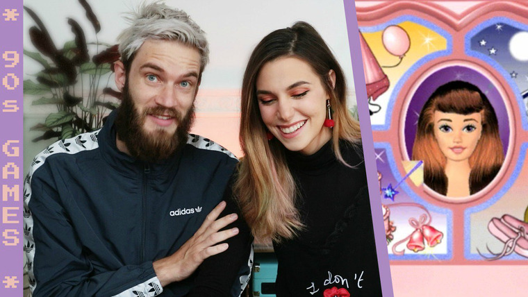 Marzia — s06 special-541 — BARBIE MAGICAL HAIR STYLER | Melix Plays 90s Games