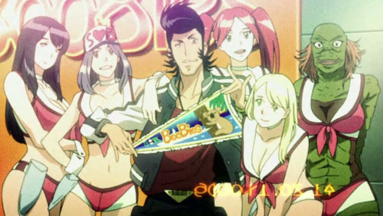 Space Dandy — s01e01 — Live With the Flow, Baby