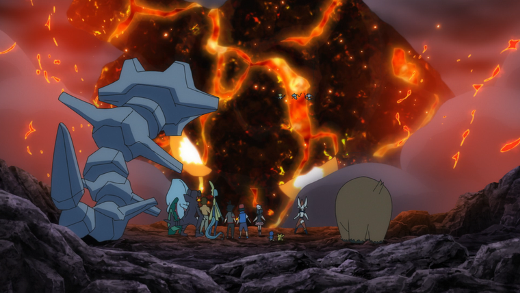 Pocket Monsters — s13 special-3 — The Arceus Who is Known as a God 3 — The Fierce Fighting at Mount Tengan!