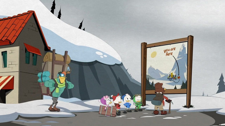 DuckTales — s01e09 — The Impossible Summit of Mt. Neverrest!