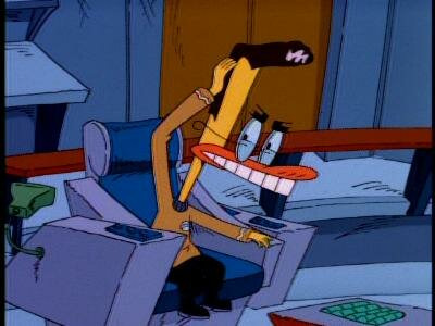 Дакмен — s04e27 — Where No Duckman Has Gone Before