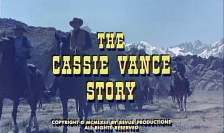 Караван повозок — s07e14 — The Cassie Vance Story