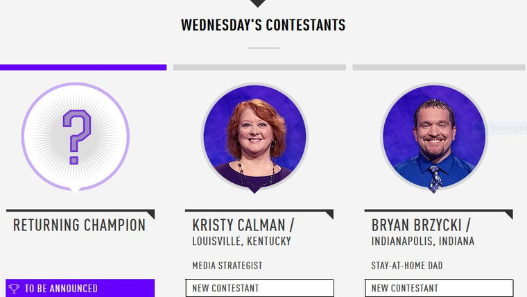 Jeopardy! — s2018e38 — Emily Frey Vs. Adam Soffrin Vs. Swapna Sathe, Show # 7788.
