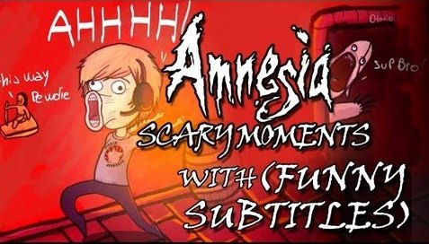ПьюДиПай — s02e124 — AMNESIA SCARY REACTIONS (and funny) moments with Subtitles! w/ PewDiePie EP3