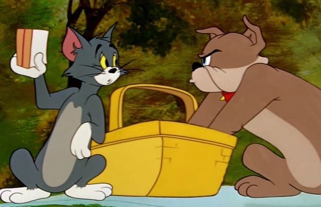 Tom & Jerry (Hanna-Barbera era) — s01e91 — Pup on a Picnic