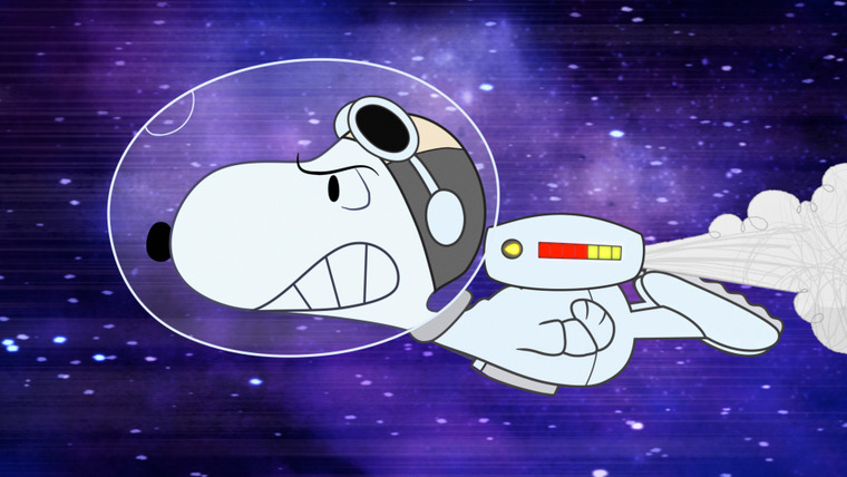 Снупи в космосе — s01e06 — Mission 6: Space Sleepwalking