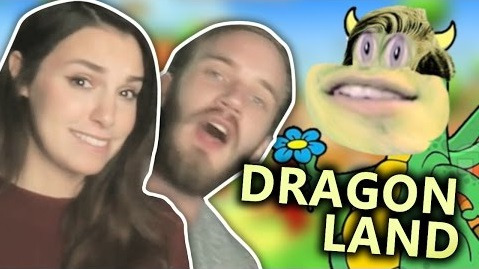 PewDiePie — s07e83 — WE ARE IN THE GAME! - Dragon Land