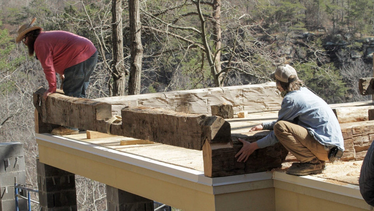 Barnwood Builders — s12e04 — Cabin on a Cliff
