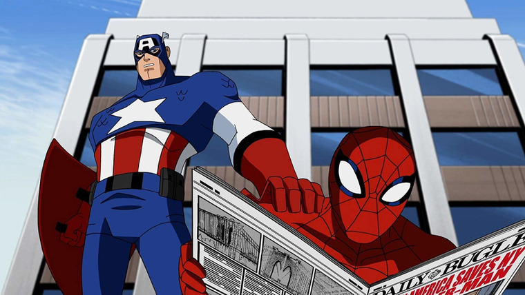 The Avengers: Earth's Mightiest Heroes! — s02e13 — Along Came a Spider...