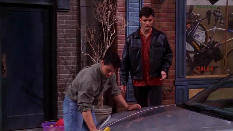 Друзья — s06e05 — The One With Joey's Porsche