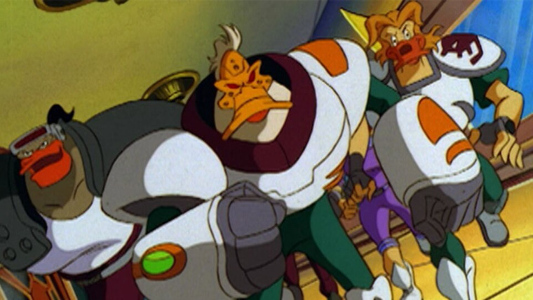 Могучие утята — s01e20 — Mad Quacks Beyond Hockeydome