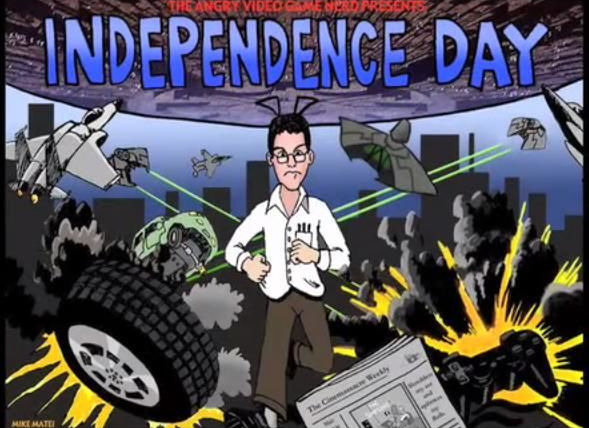 Злостный видеоигровой задрот — s02e12 — Independence Day