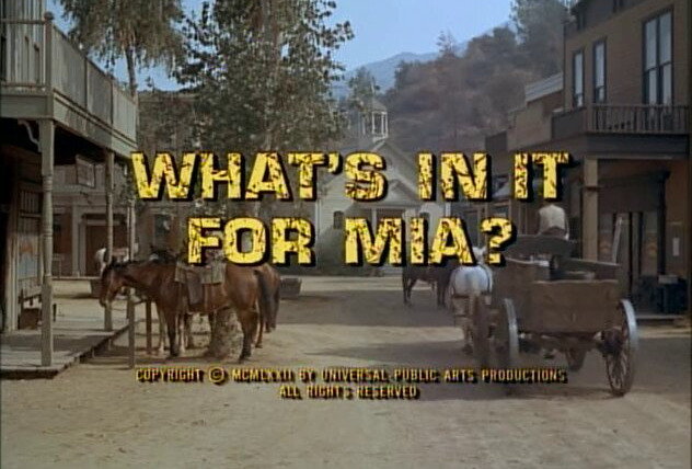 Прозвища Смит и Джонс — s02e22 — What's in It for Mia?