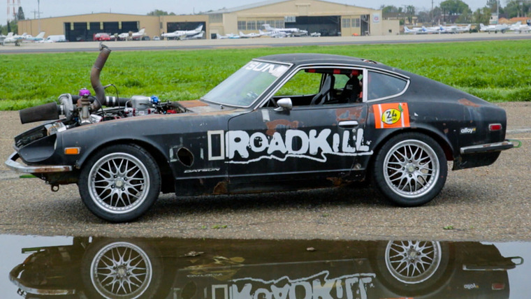 Roadkill — s06e03 — Junkyard Turbo 5.0 Power for the Rotsun