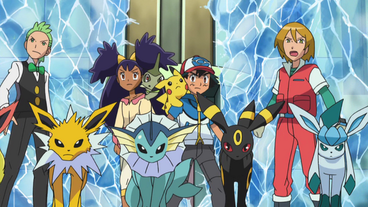 Pocket Monsters — s07e18 — Team Eievui Moves Out! Pokemon Rescue Team!!