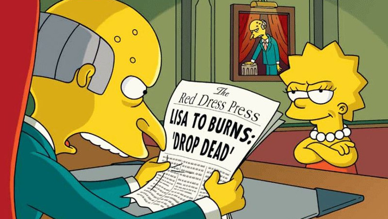 The Simpsons — s15e22 — Fraudcast News