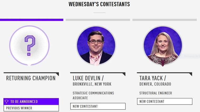 Jeopardy! — s2018e103 — Jill Regan Vs. Sean Thompson Vs. Joan Dietrich, show # 7853.