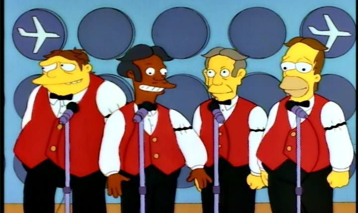 The Simpsons — s05e01 — Homer's Barbershop Quartet