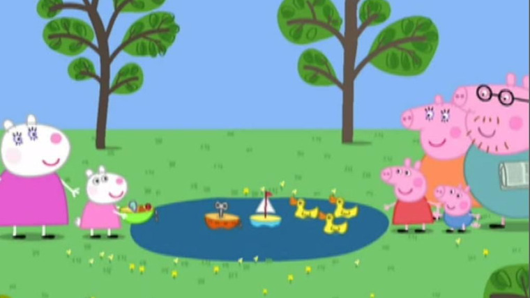 Peppa Pig — s02e12 — The Boat Pond