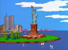 Симпсоны — s09e01 — The City of New York vs. Homer Simpson