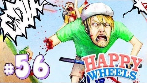 ПьюДиПай — s03e340 — WALKING IN HAPPY WHEELS! - Happy Wheels - Part 56