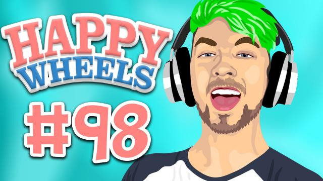 Jacksepticeye — s05e453 — CAMPING GONE WRONG | Happy Wheels - Part 98