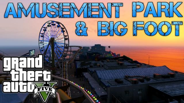Jacksepticeye — s02e434 — Grand Theft Auto V Challenges | AMUSEMENT PARK AND BIG FOOT | PS3 HD Gameplay