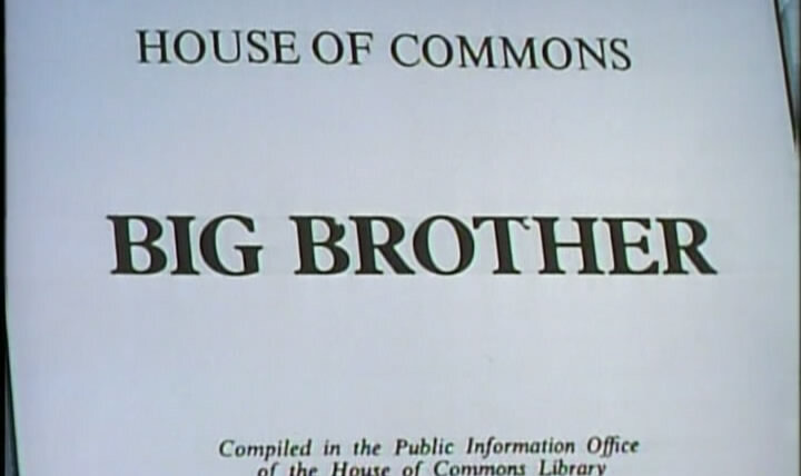 Да, господин министр — s01e04 — Big Brother