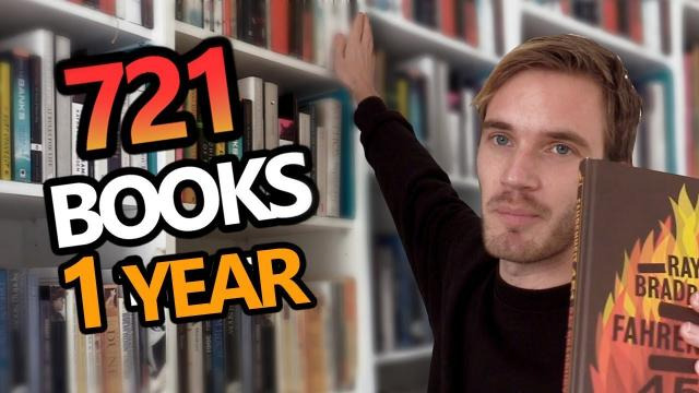 PewDiePie — s09e325 — I read 721 books in 2018