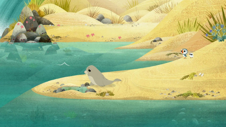 Puffin Rock — s01e31 — Silky's Seahorses