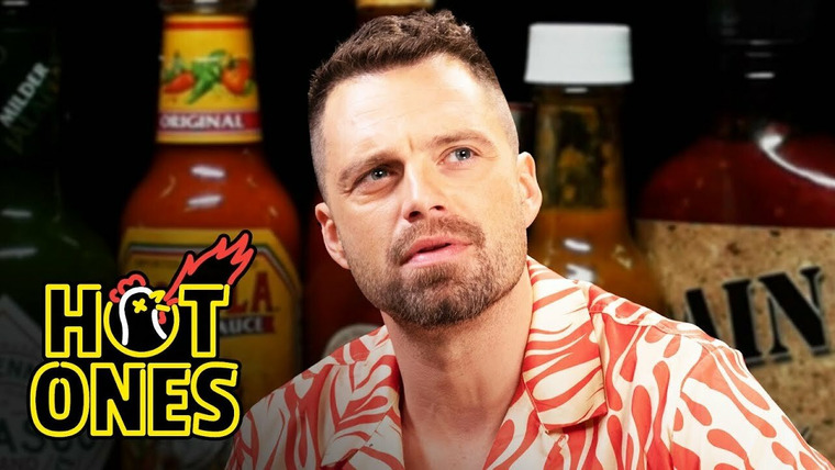 Hot Ones — s17e04 — Sebastian Stan Learns About Himself While Eating Spicy Wings