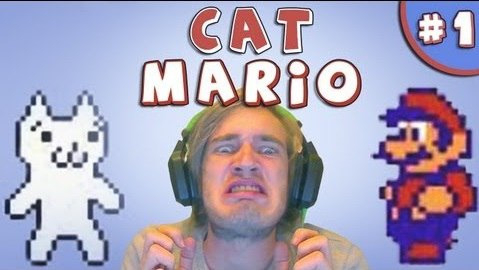 PewDiePie — s03e507 — MOST FRUSTRATING GAME EVER! - Cat Mario (Syobon Action)