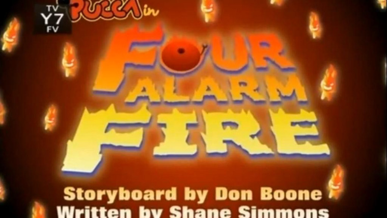 Pucca — s01e63 — Four-Alarm Fire