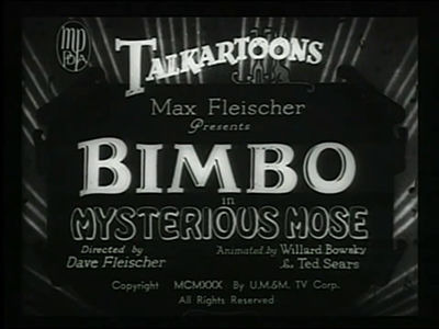 Betty Boop — s1930e03 — Mysterious Mose