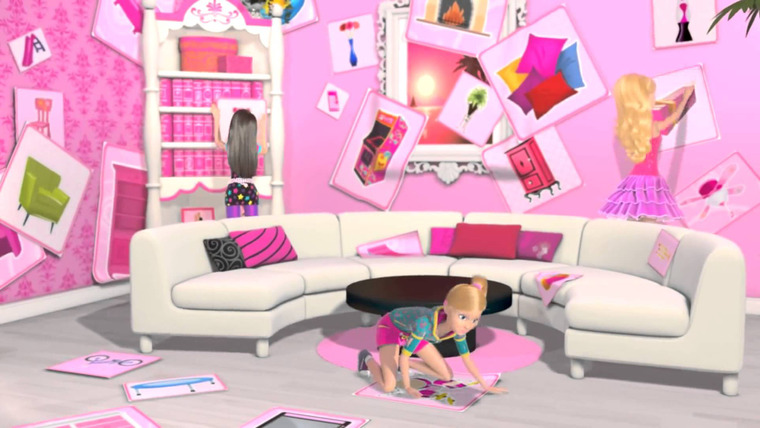 Барби: Жизнь в доме мечты	 — s01e08 — Sticker It Up