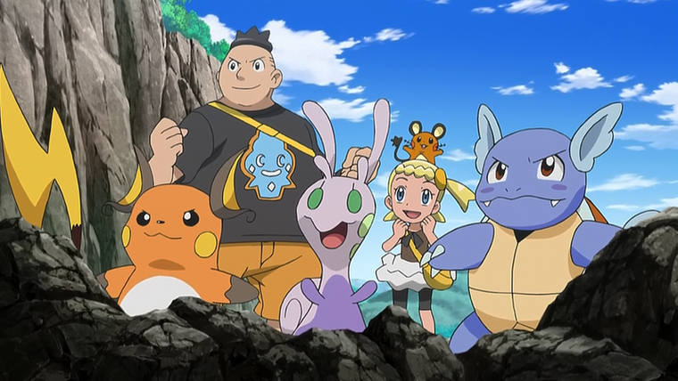 Pocket Monsters — s10e65 — Kameil and Raichu Appear! Good Luck Numeil!!