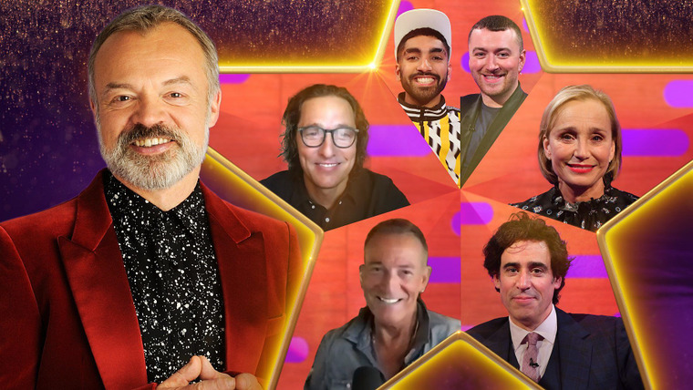 The Graham Norton Show — s28e04 — Bruce Springsteen, Kristin Scott Thomas, Mawaan Rizwan, Stephen Mangan, Matthew McConaughey, Sam Smith