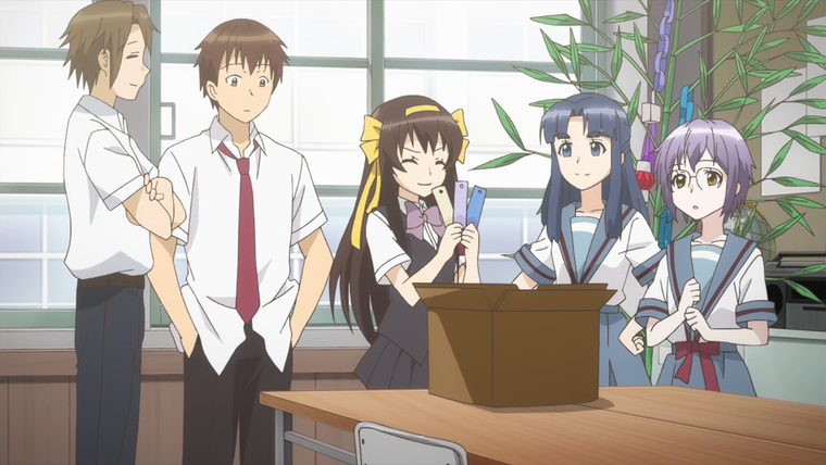 The Disappearance of Nagato Yuki-chan — s01e14 — Her Confusion