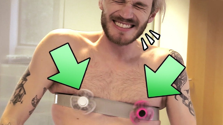 PewDiePie — s08e142 — BECOMING A FIDGET SPINNER.. (Extreme)