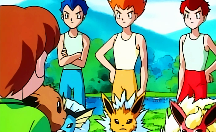 Pokémon the Series — s01e38 — The Battling Eevee Brothers