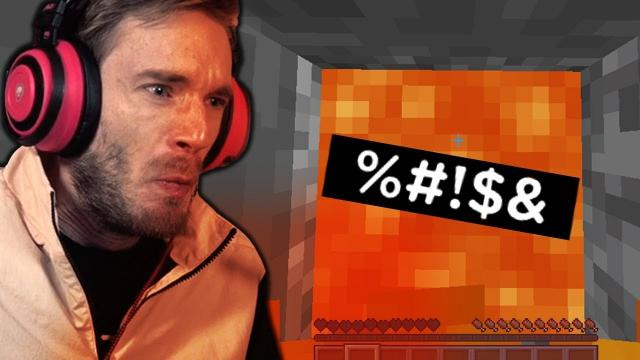 PewDiePie — s11e254 — Never Dig Straight Down… Minecraft Hardcore #2